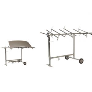 Carystem Paint Trolley Incl. Adjustable Extensions