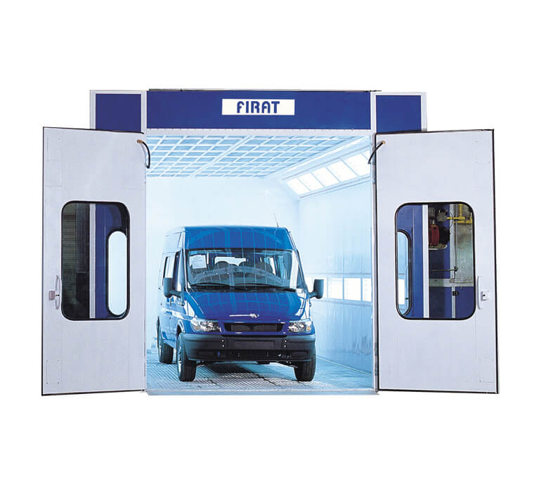 Firat FBK MNB 8000 Spraybooths for Minibuses and Vans