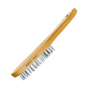 Hazet 4 Row Stainless Steel Wire Brush