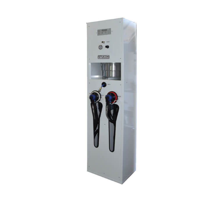 Stucchi Double Dust Extraction Unit Fixed