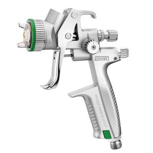 SATAminijet® 4400 B HVLP Spray Gun, 0.125ltr QCC reusable plastic cup, SR (spot repair) nozzle set