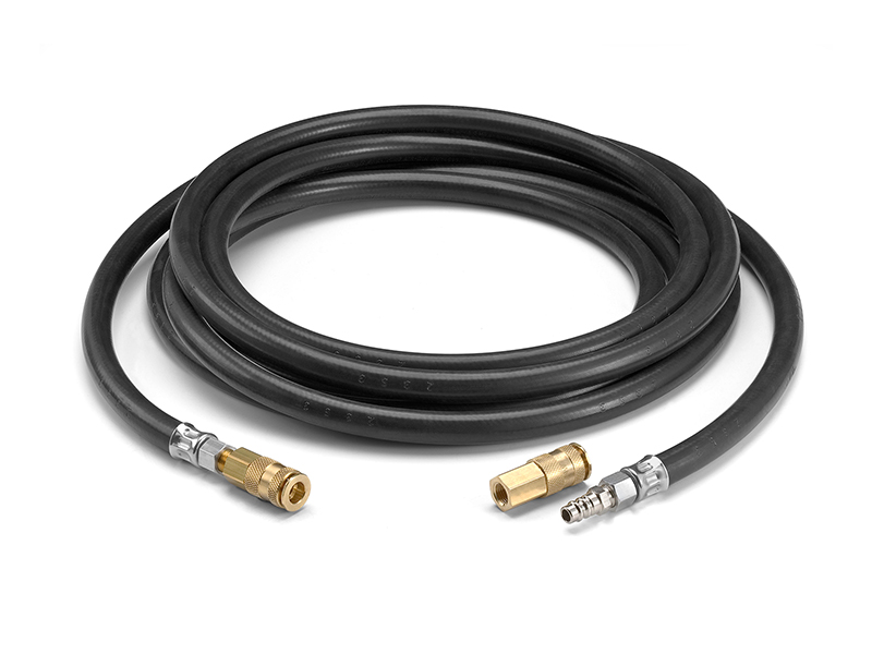 Safety compressed air supply hose CE, 10mmØ, 6m long
