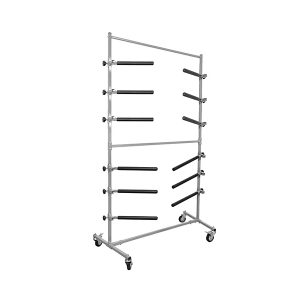 Bumper Storage Rack, Single-sided, Mobile