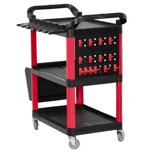 3 Shelf Detailing Cart