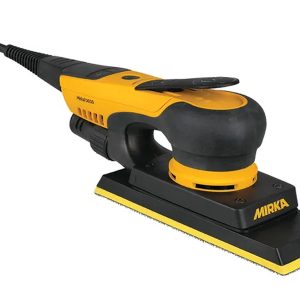 Mirka DEOS 383CV sander 70x198mm 3mm orbit front view